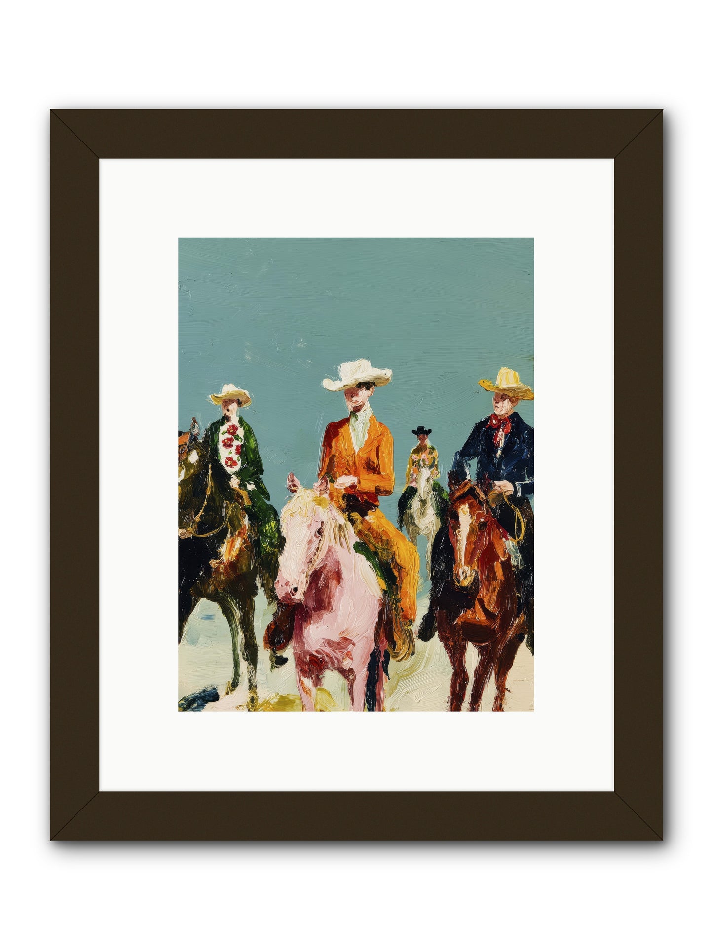 The Rhythm We Don't Name -- Framed Print - Black 9x12