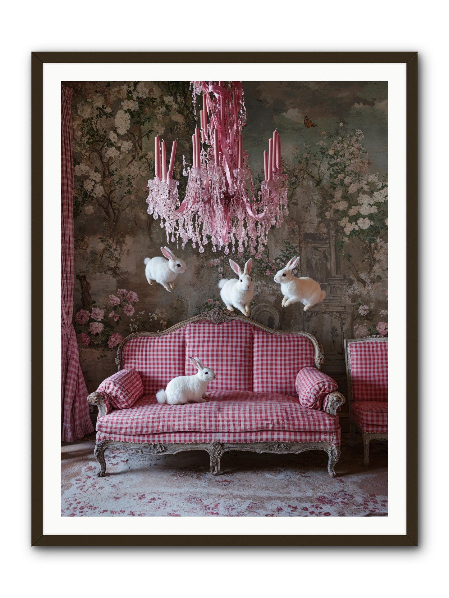 The Rose Rebellion -- Framed Print - Black 36x48