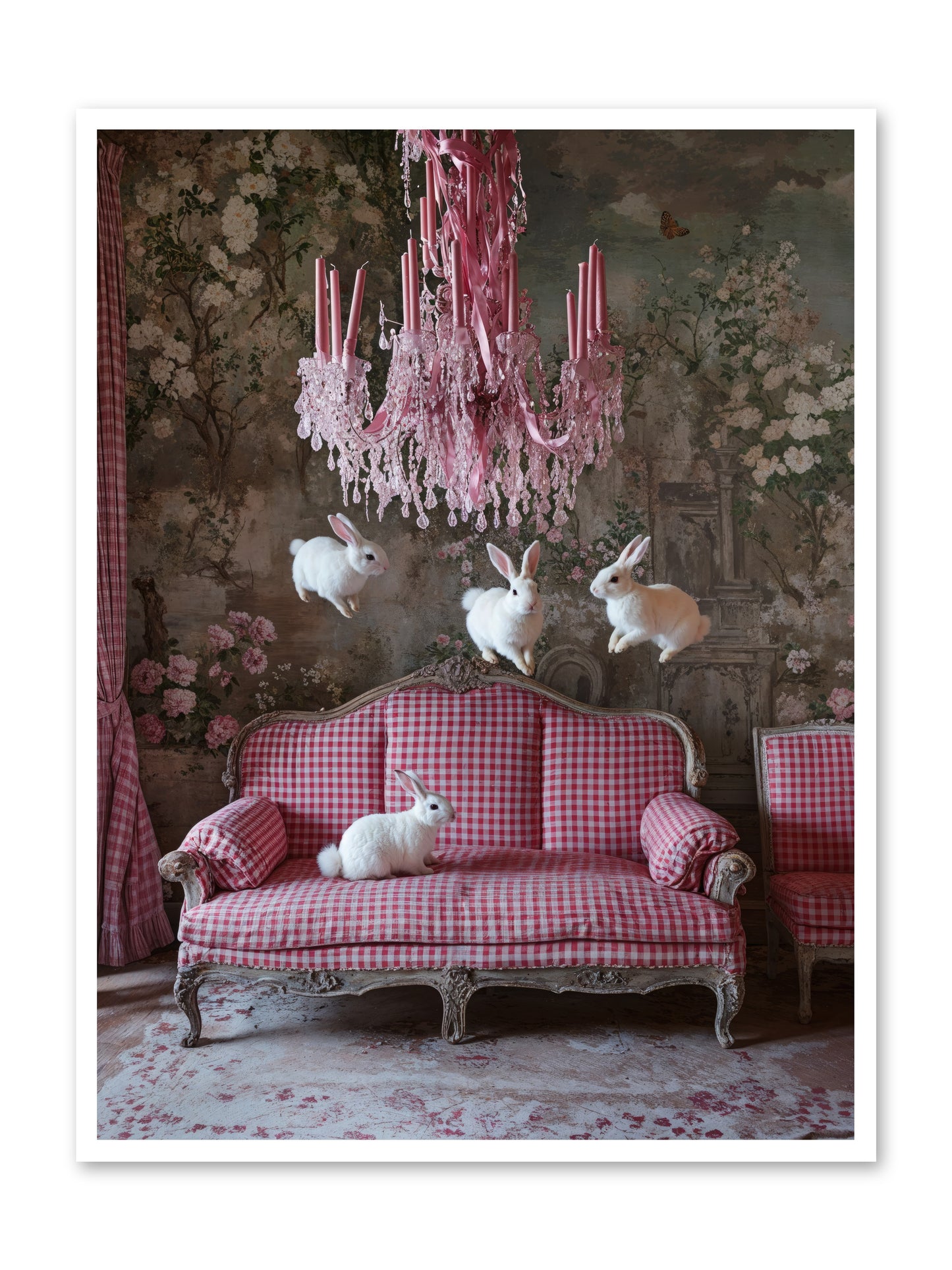 The Rose Rebellion -- Loose Canvas Print 36x48
