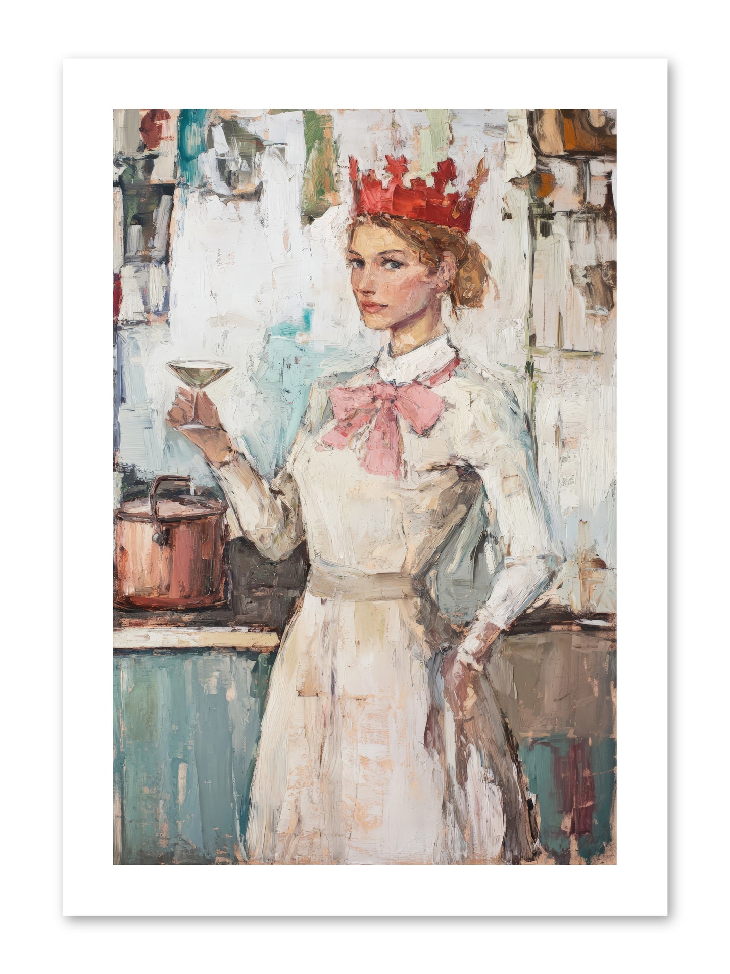 The Royal Nightcap -- Paper Print 10x15