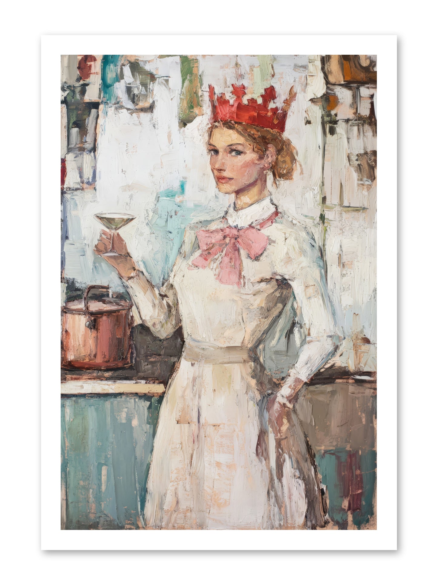 The Royal Nightcap -- Paper Print 16x24