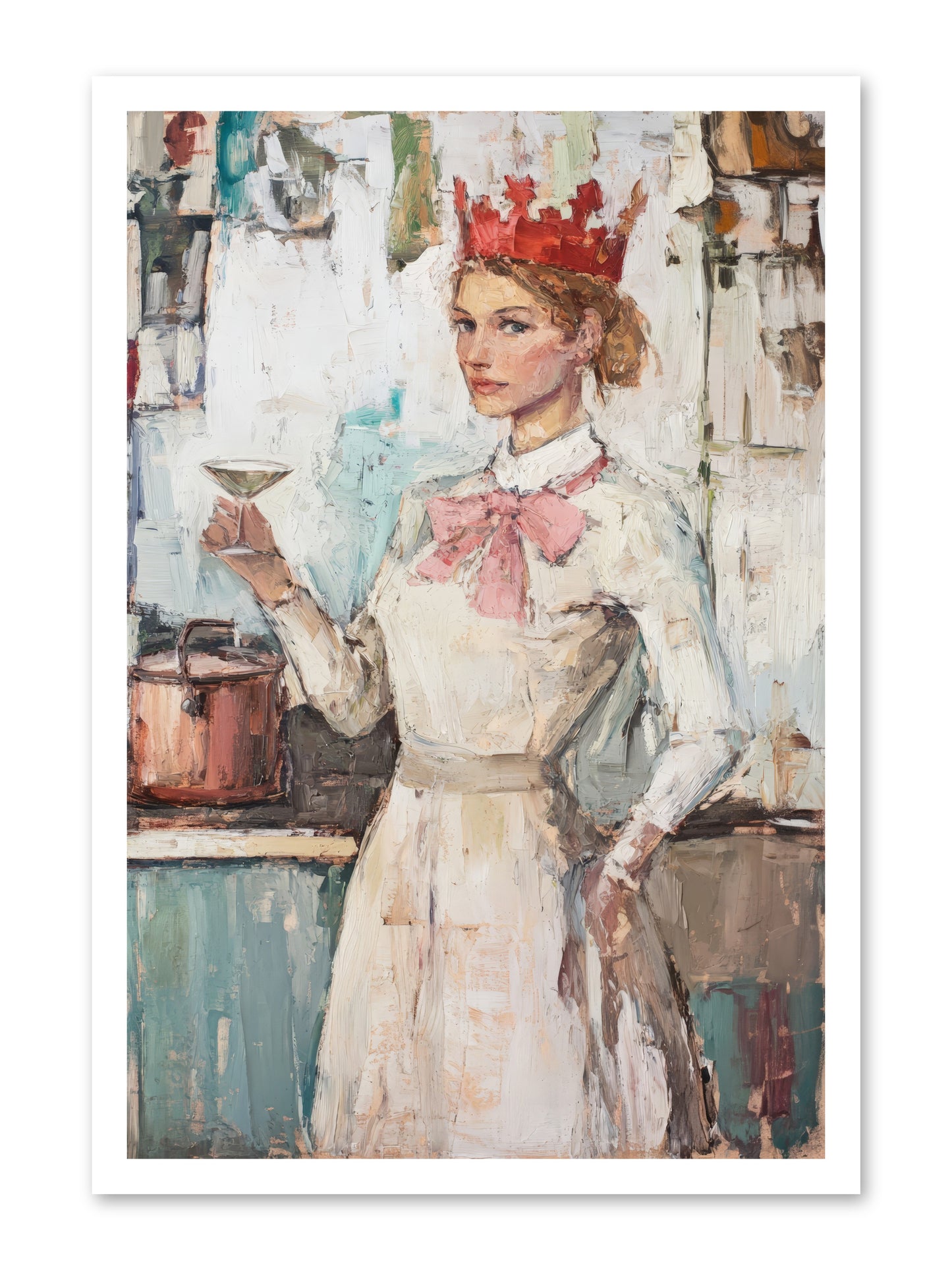 The Royal Nightcap -- Paper Print 20x30