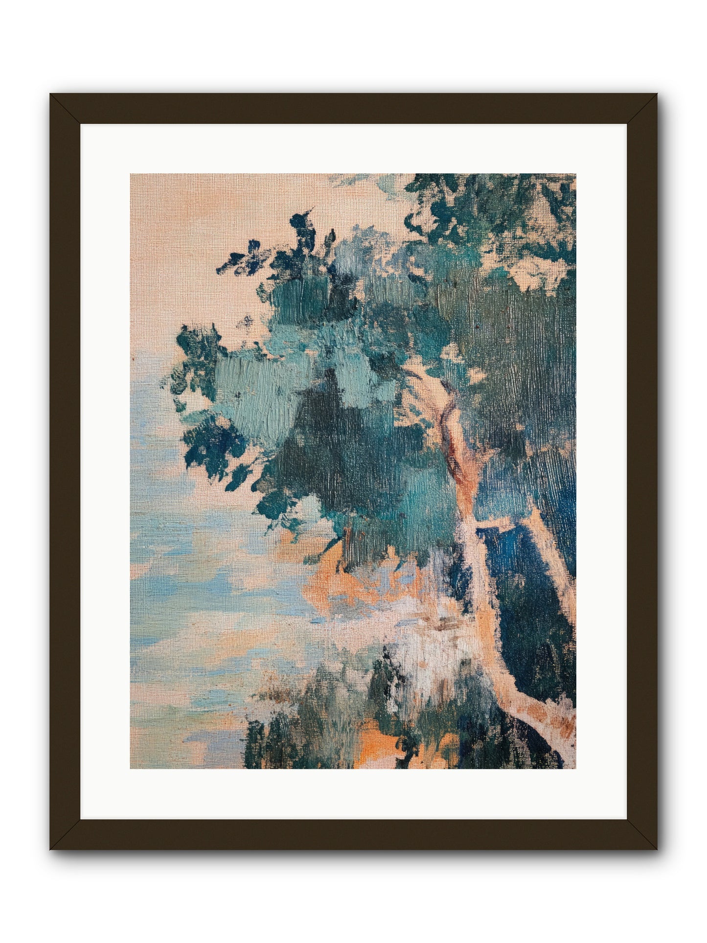 The Sacred Grove -- Framed Print - Black 18x24