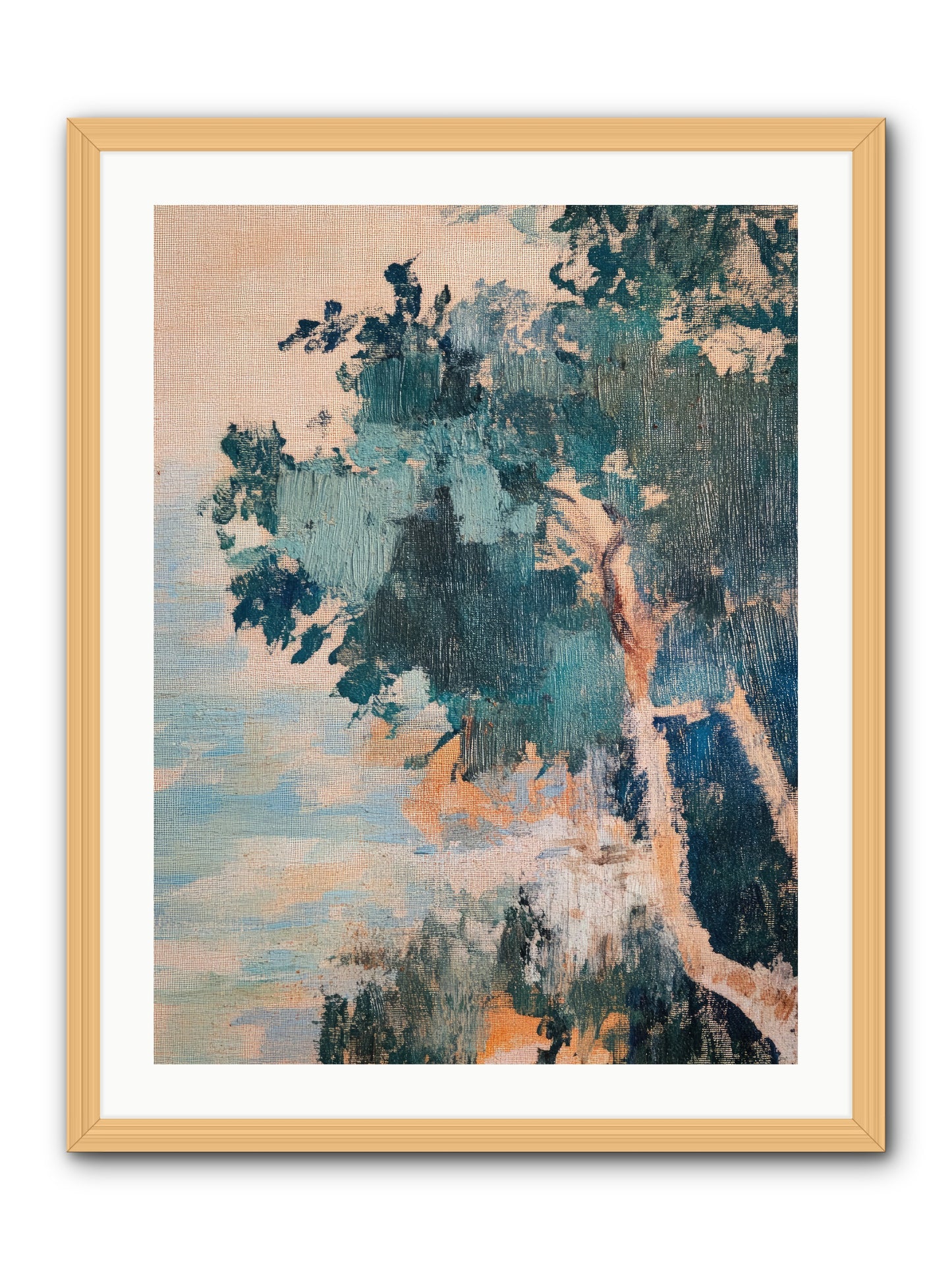 The Sacred Grove -- Framed Print - Natural 24x32