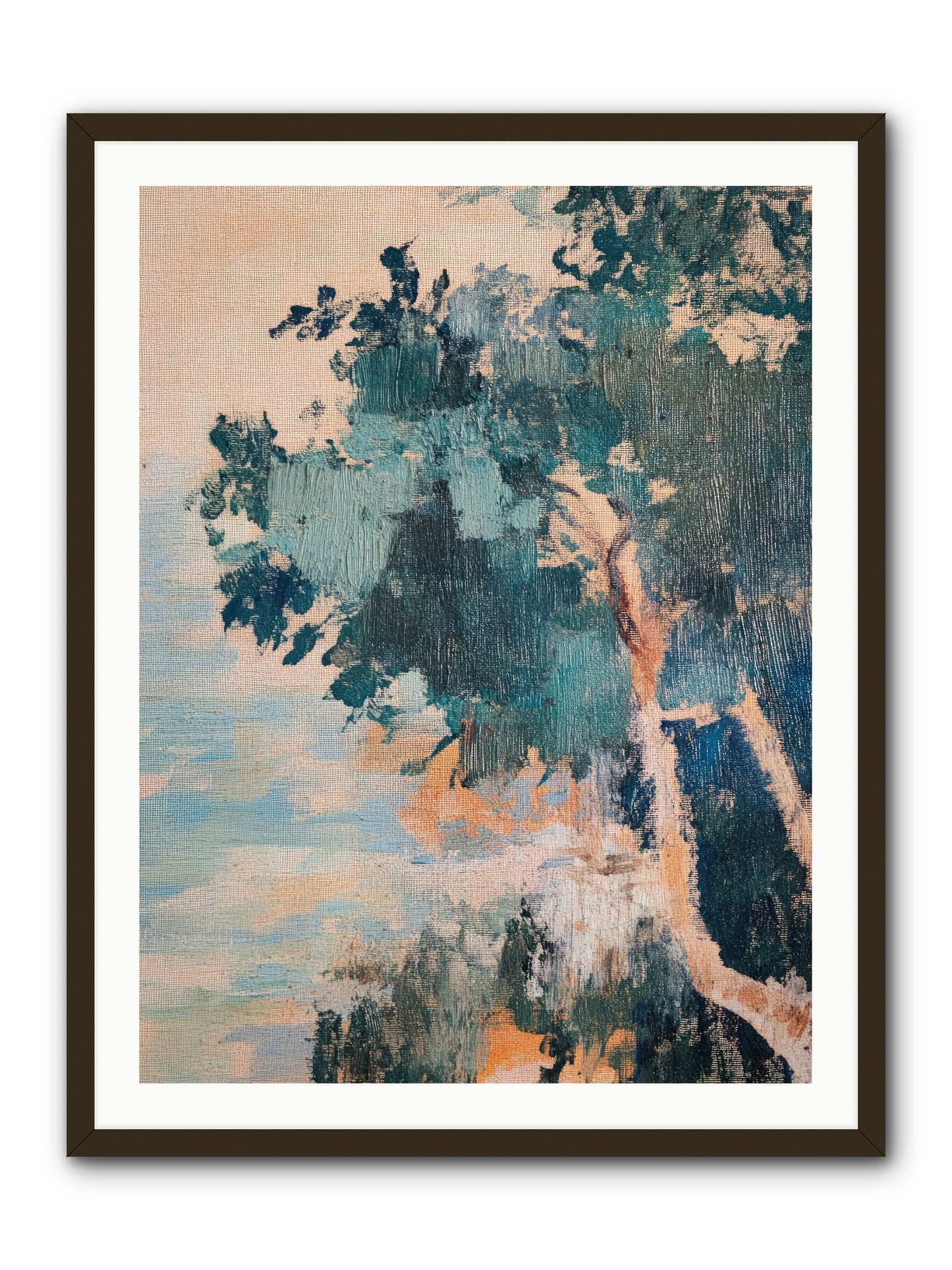 The Sacred Grove -- Framed Print - Black 30x40