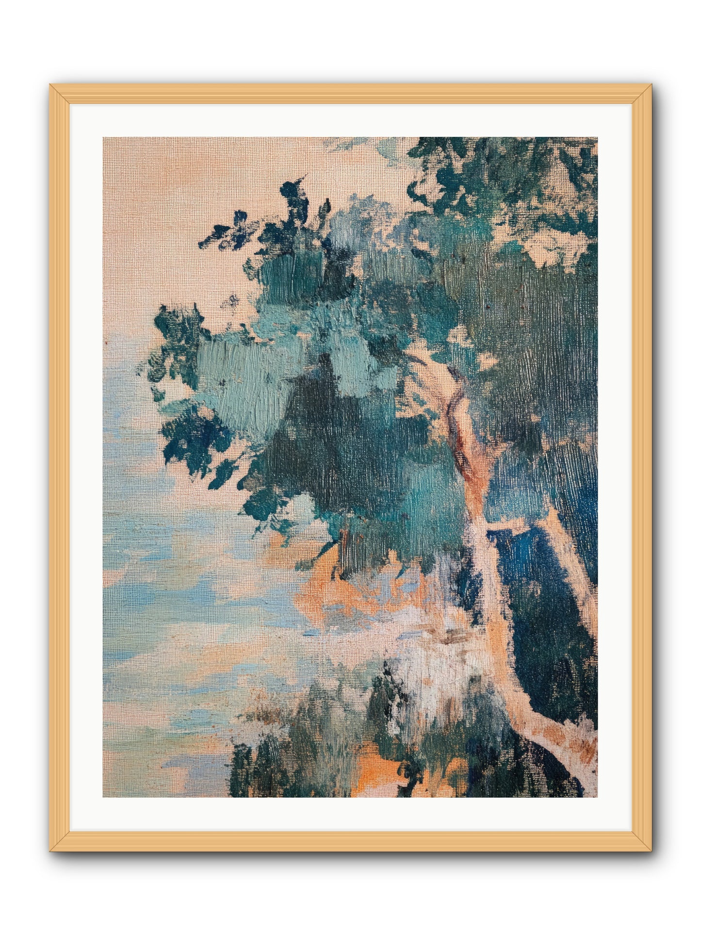 The Sacred Grove -- Framed Print - Natural 30x40