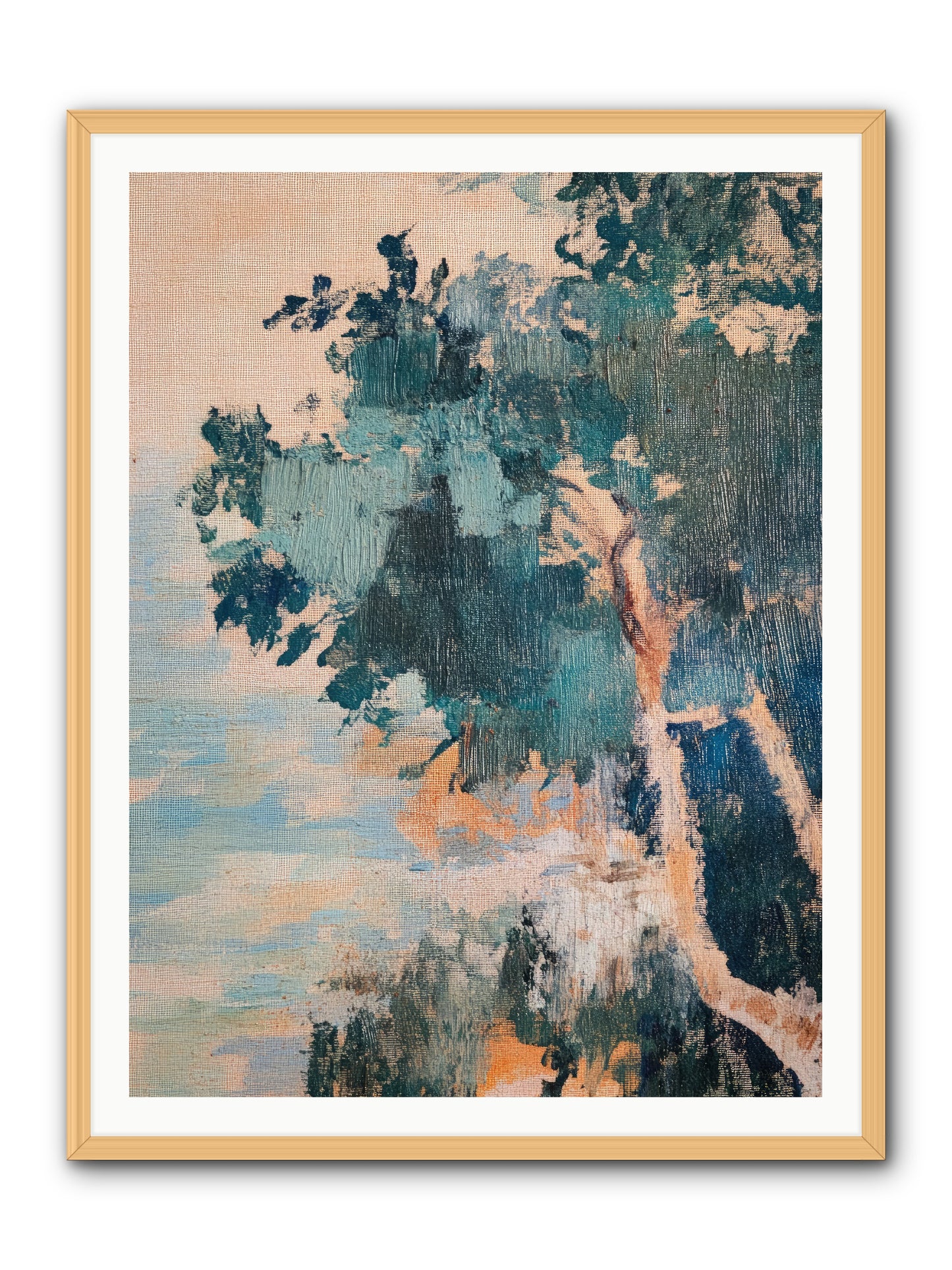 The Sacred Grove -- Framed Print - Natural 36x48