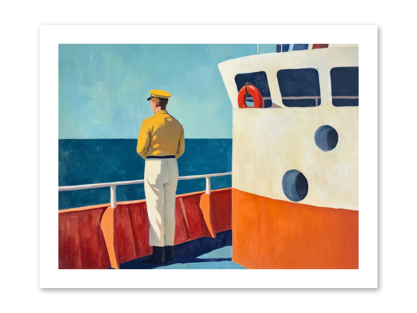 The Seafarer -- Paper Print 16x12