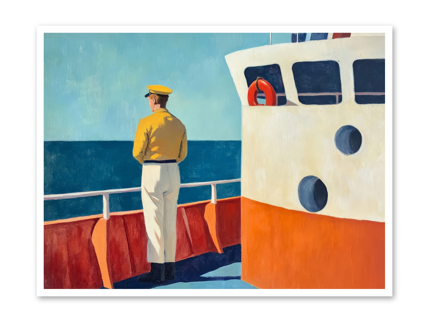 The Seafarer -- Loose Canvas Print 48x36