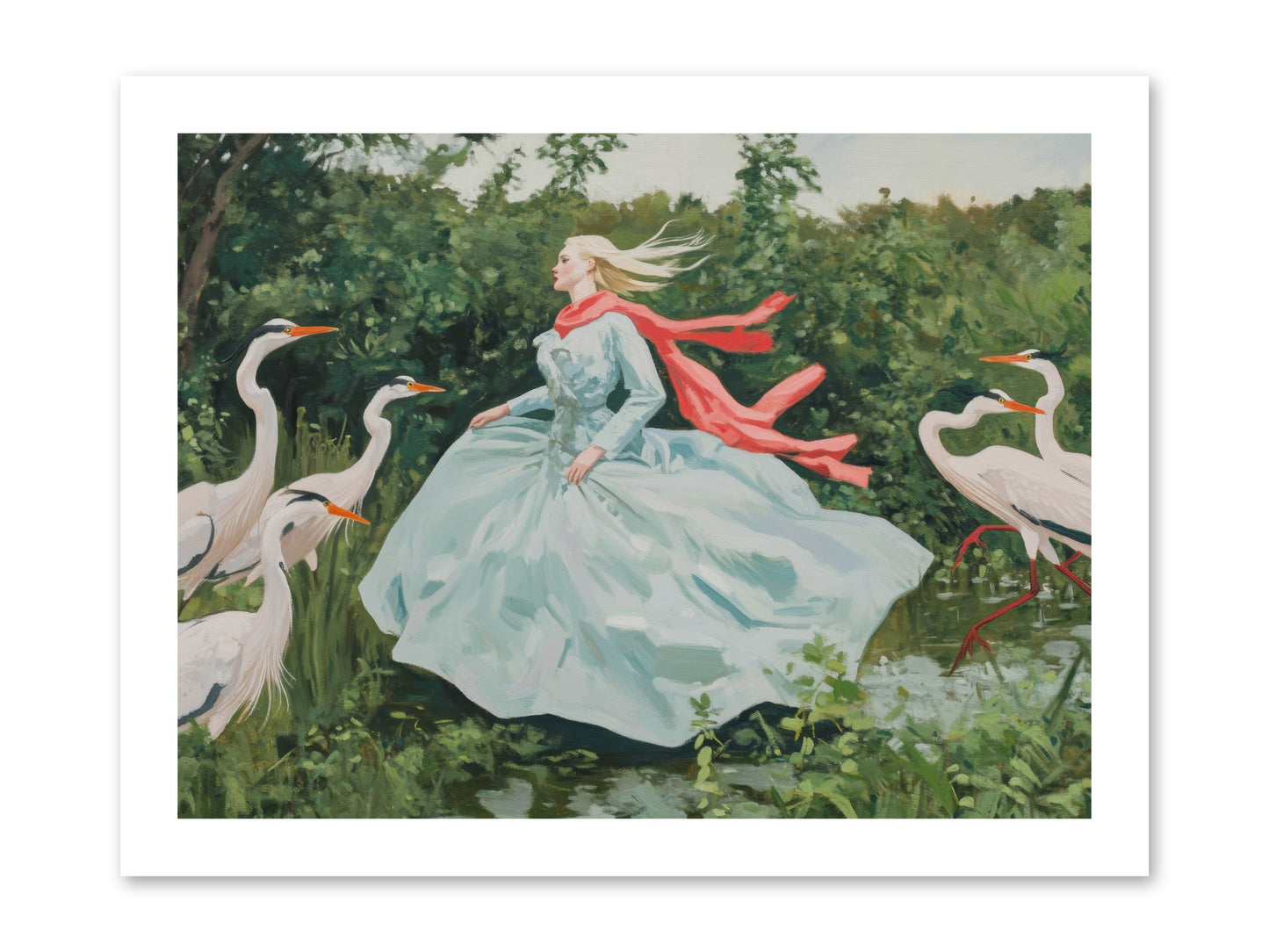 The Secret Orchard-REZ -- Paper Print 16x12