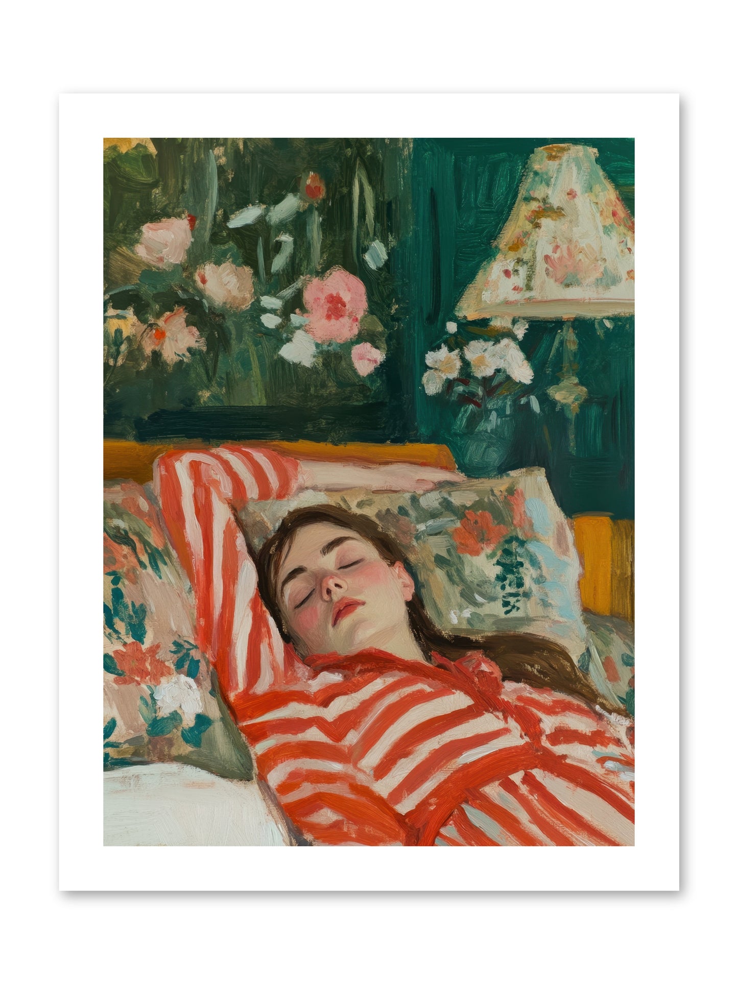 The Secret Repose -- Paper Print 12x16