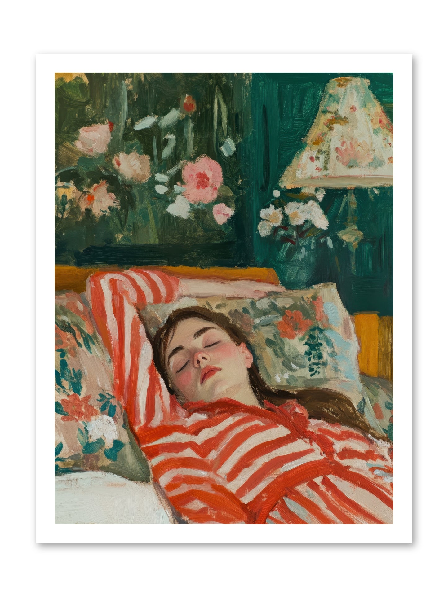 The Secret Repose -- Loose Canvas Print 18x24