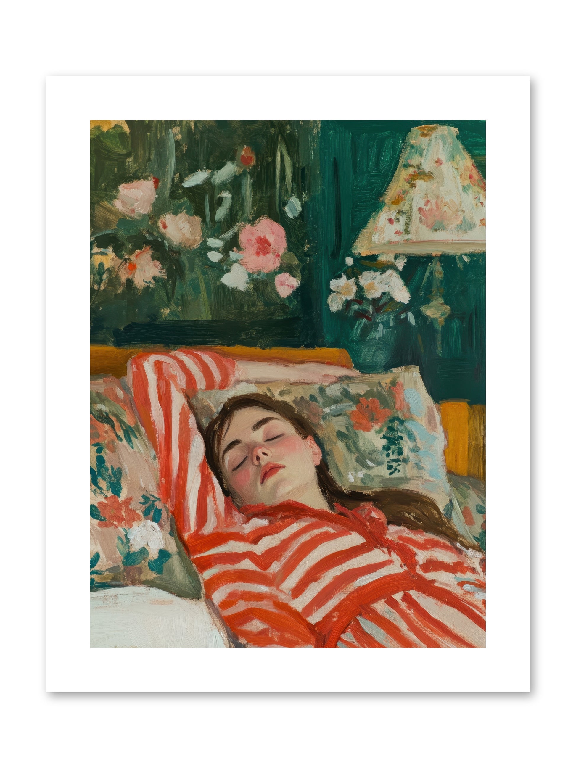 The Secret Repose -- Paper Print 9x12