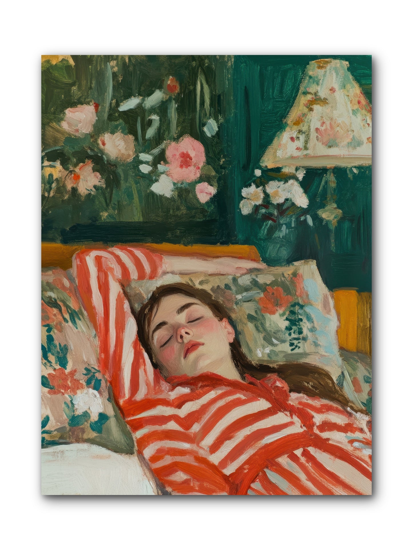 The Secret Repose -- Wrapped Canvas 9x12