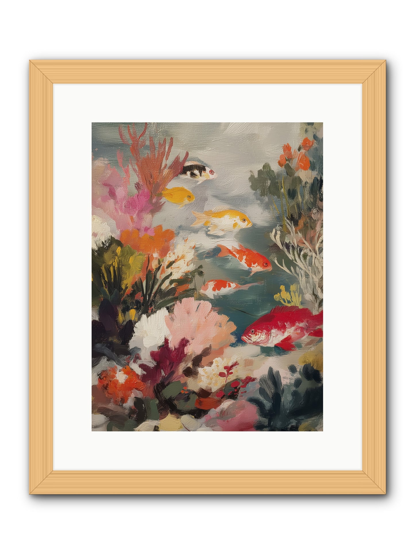 The Shallows -- Framed Print - Natural 12x16