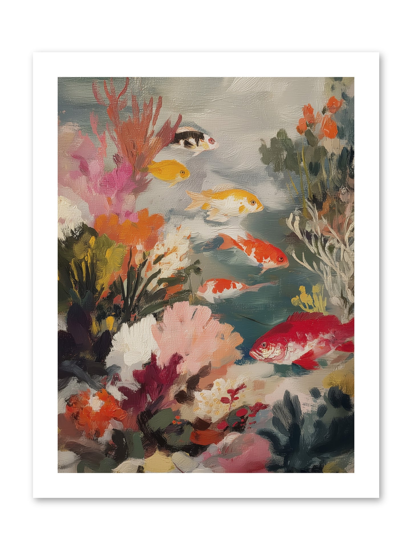 The Shallows -- Loose Canvas Print 12x16