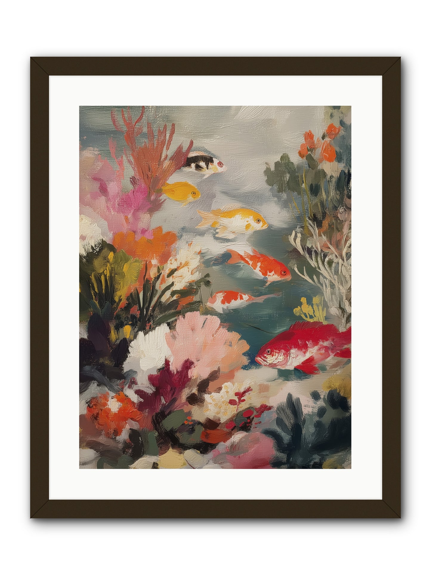 The Shallows -- Framed Print - Black 18x24
