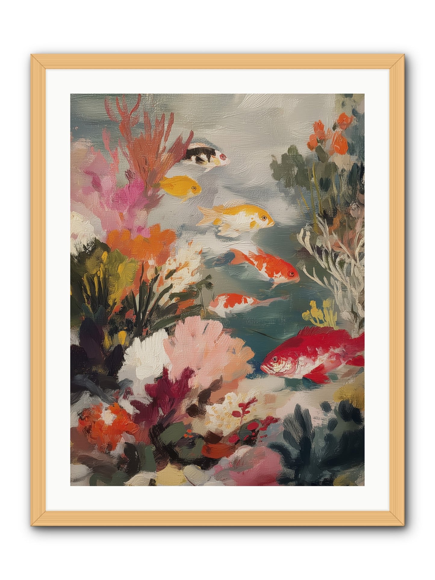 The Shallows -- Framed Print - Natural 24x32