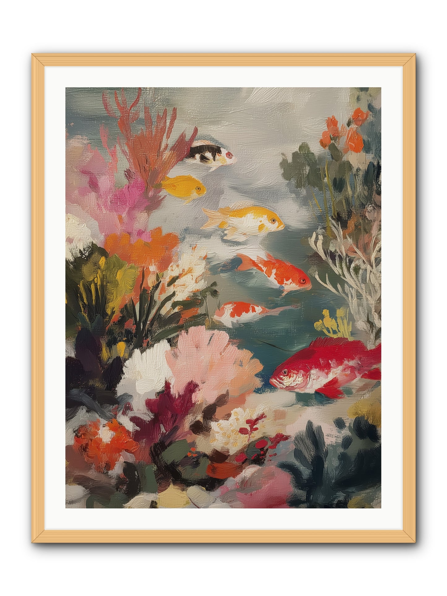 The Shallows -- Framed Print - Natural 30x40