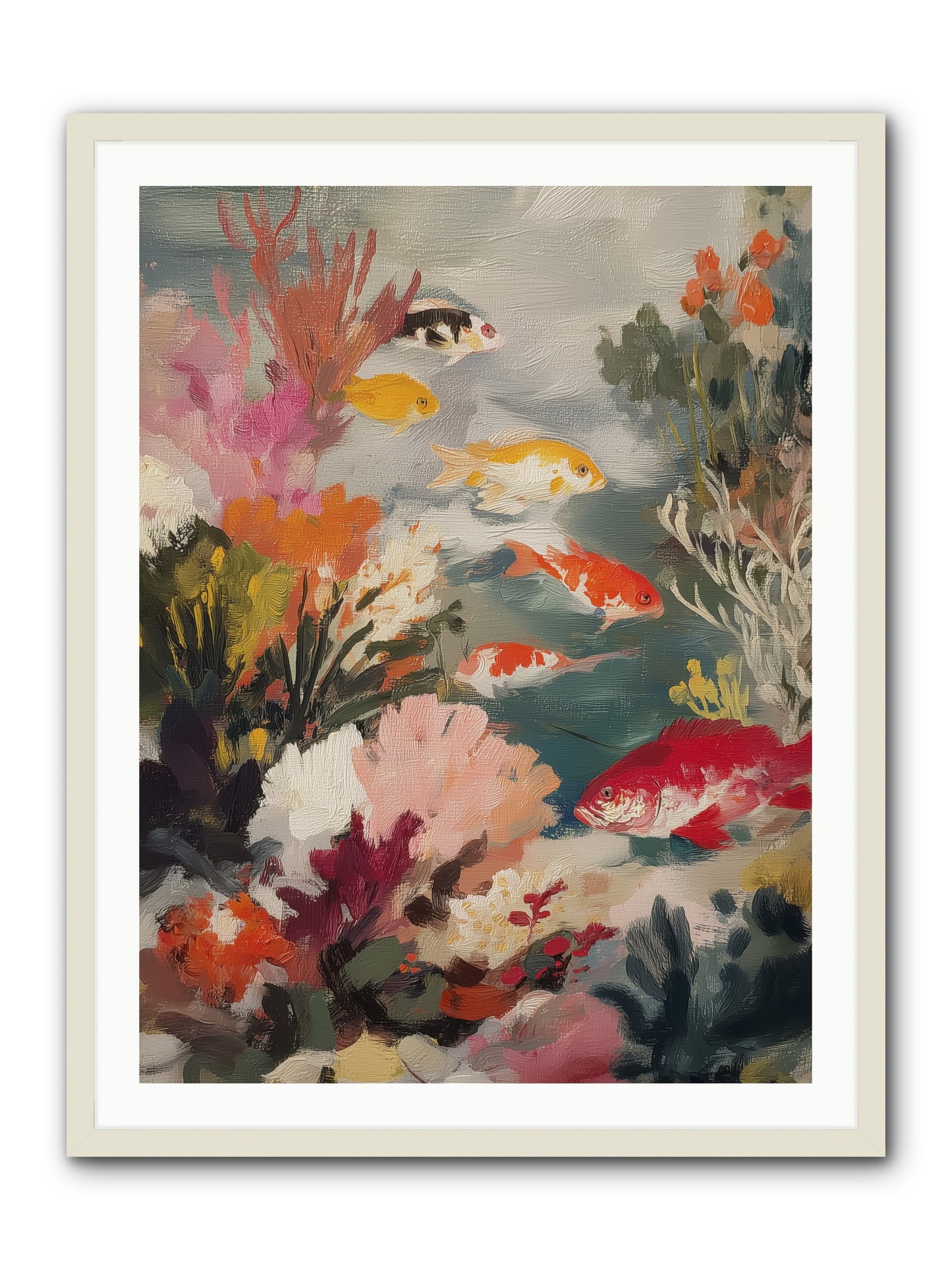 The Shallows -- Framed Print - White 30x40