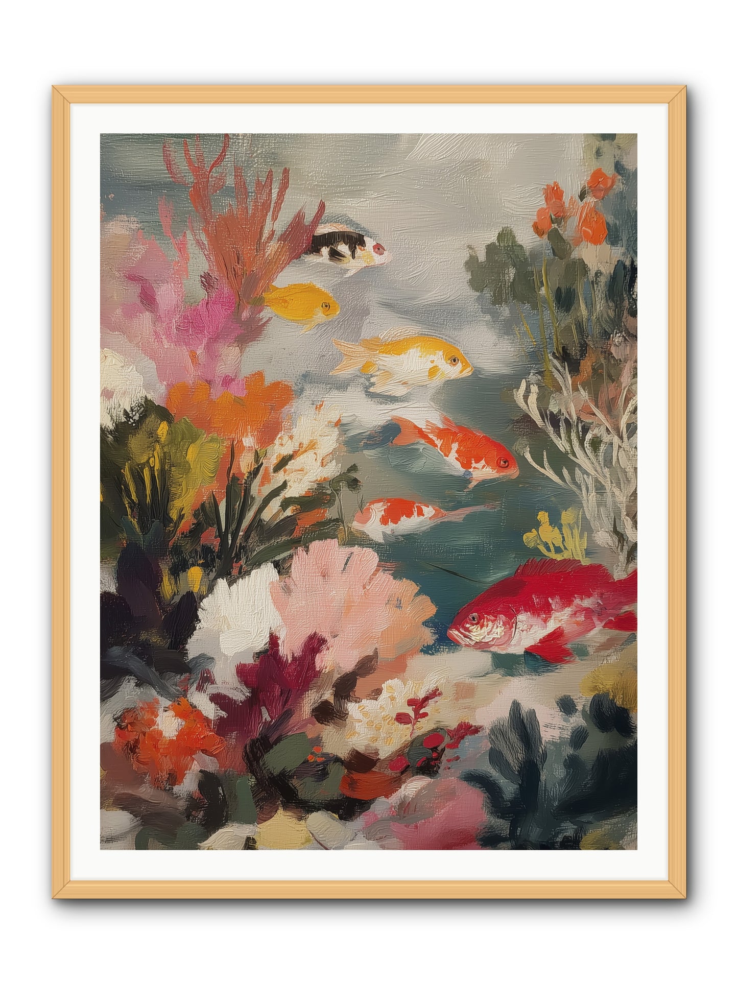 The Shallows -- Framed Print - Natural 36x48