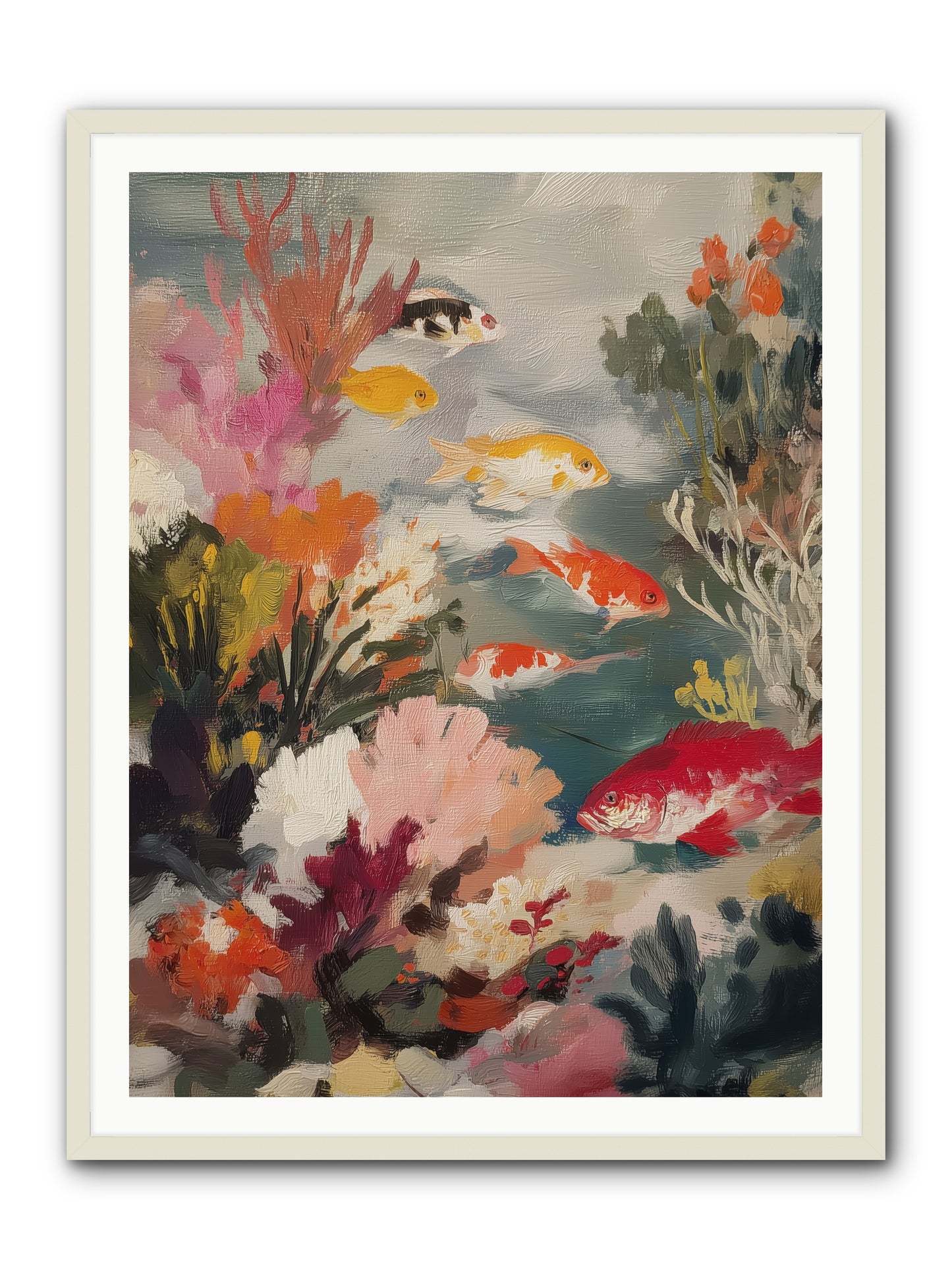 The Shallows -- Framed Print - White 36x48