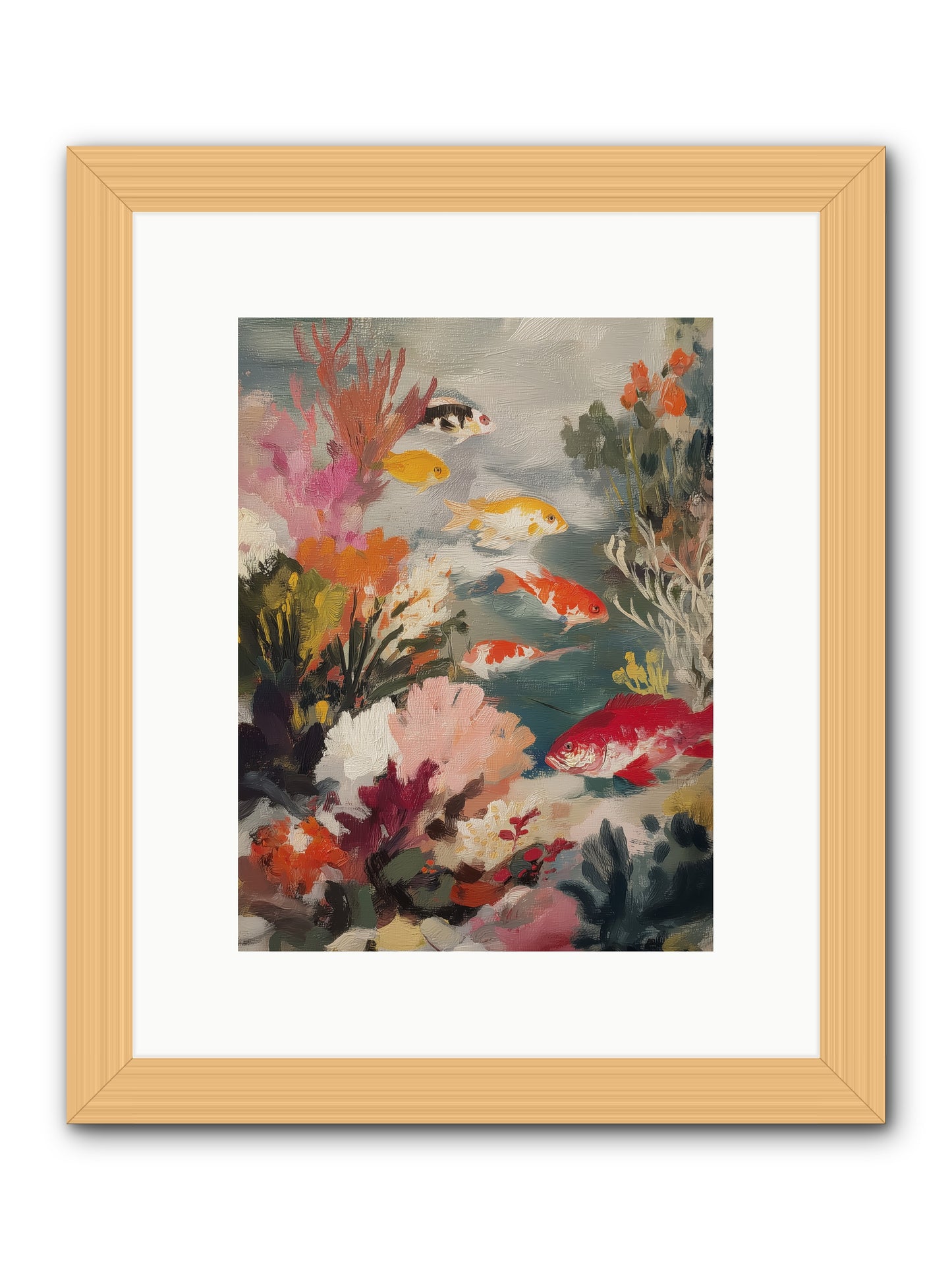The Shallows -- Framed Print - Natural 9x12