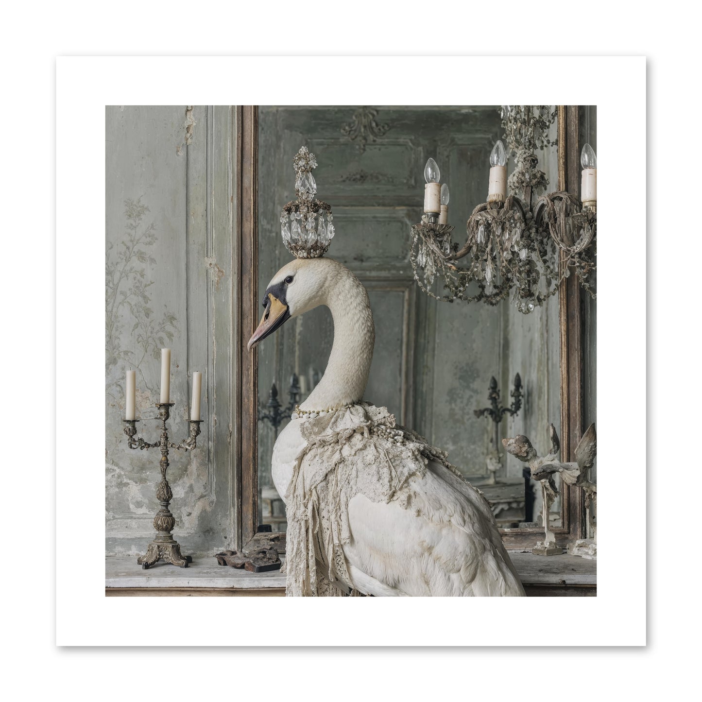 The Silver Country -- Paper Print 10x10