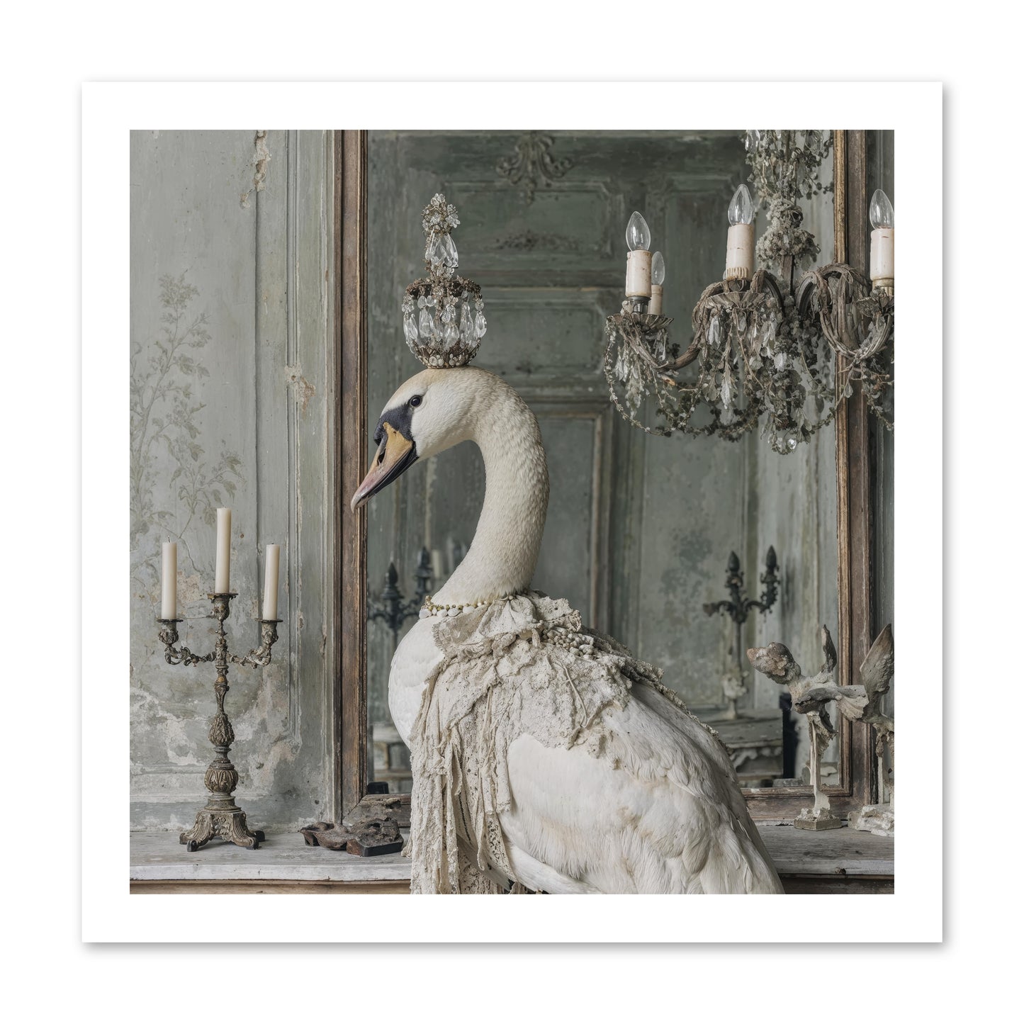 The Silver Country -- Loose Canvas Print 16x16