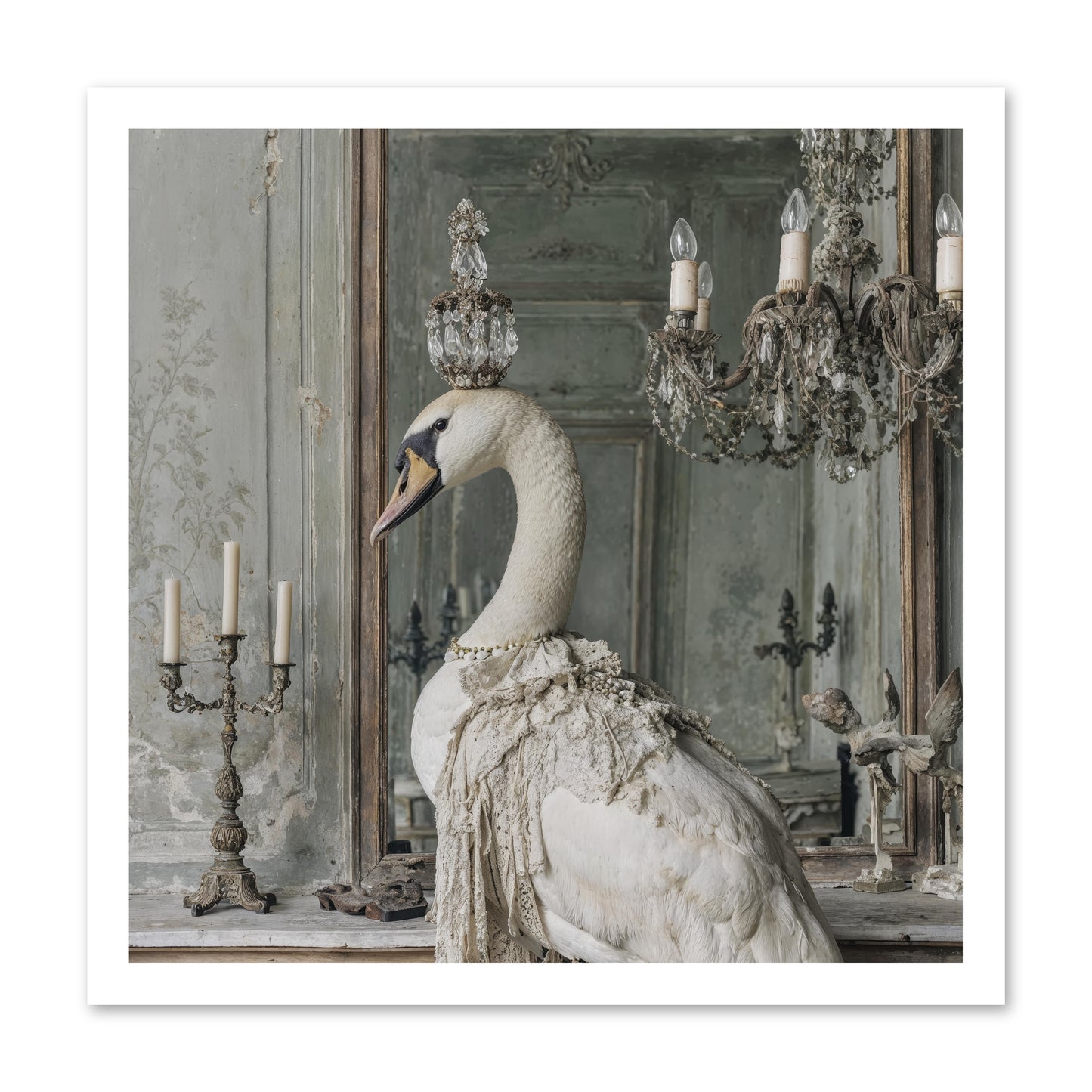 The Silver Country -- Loose Canvas Print 20x20
