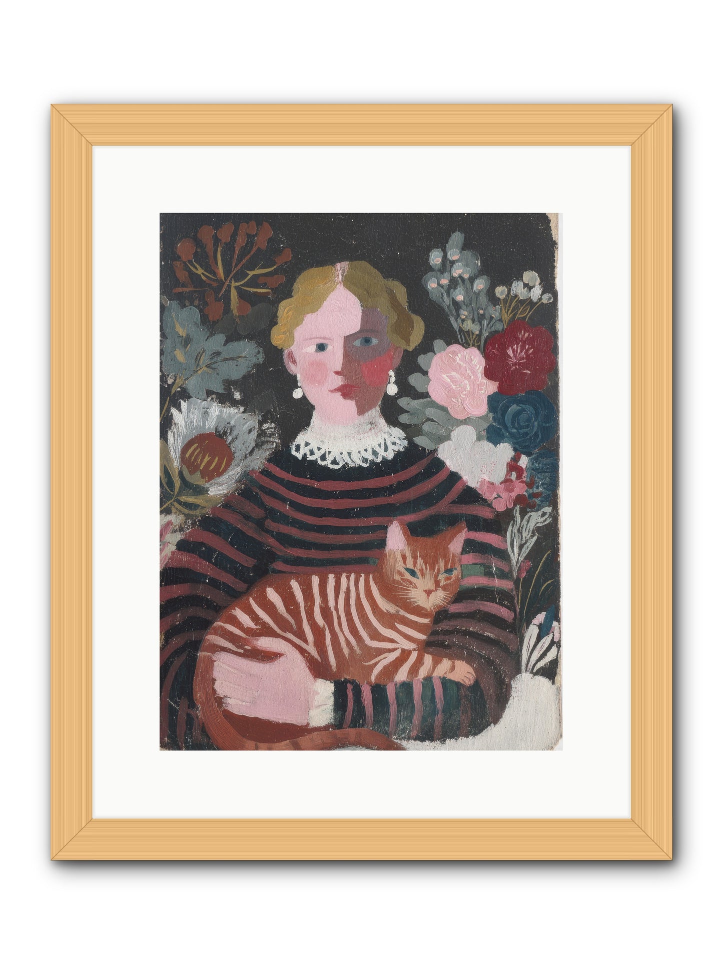 The Sketchbook Syndicate -- Framed Print - Natural 12x16