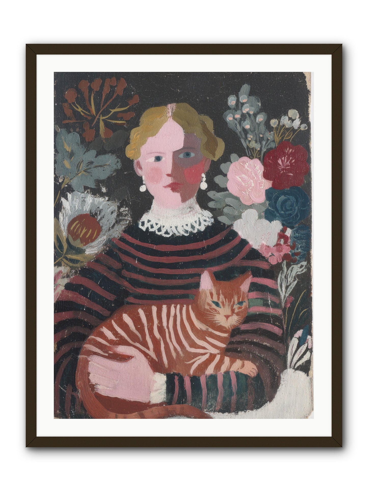 The Sketchbook Syndicate -- Framed Print - Black 30x40