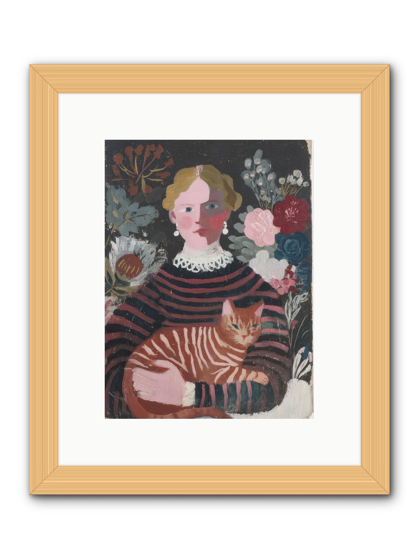 The Sketchbook Syndicate -- Framed Print - Natural 9x12