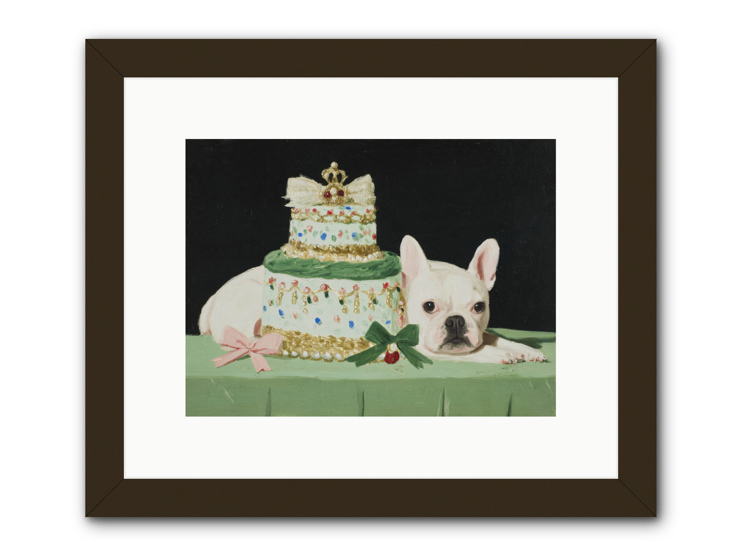 The Smallest Magnificence -- Framed Print - Black 12x9