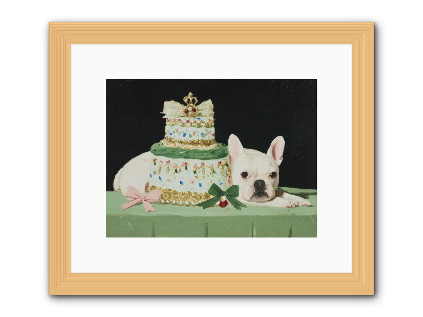 The Smallest Magnificence -- Framed Print - Natural 12x9