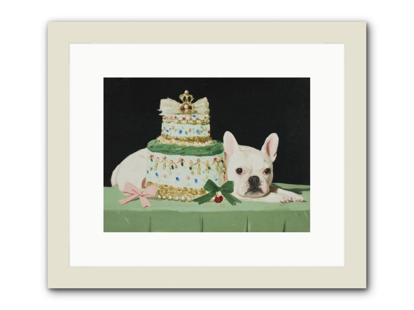 The Smallest Magnificence -- Framed Print - White 12x9