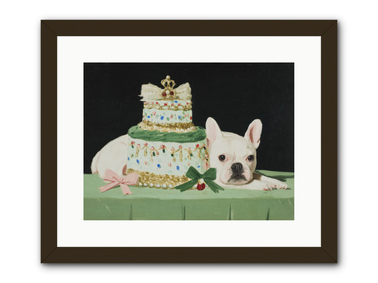 The Smallest Magnificence -- Framed Print - Black 16x12