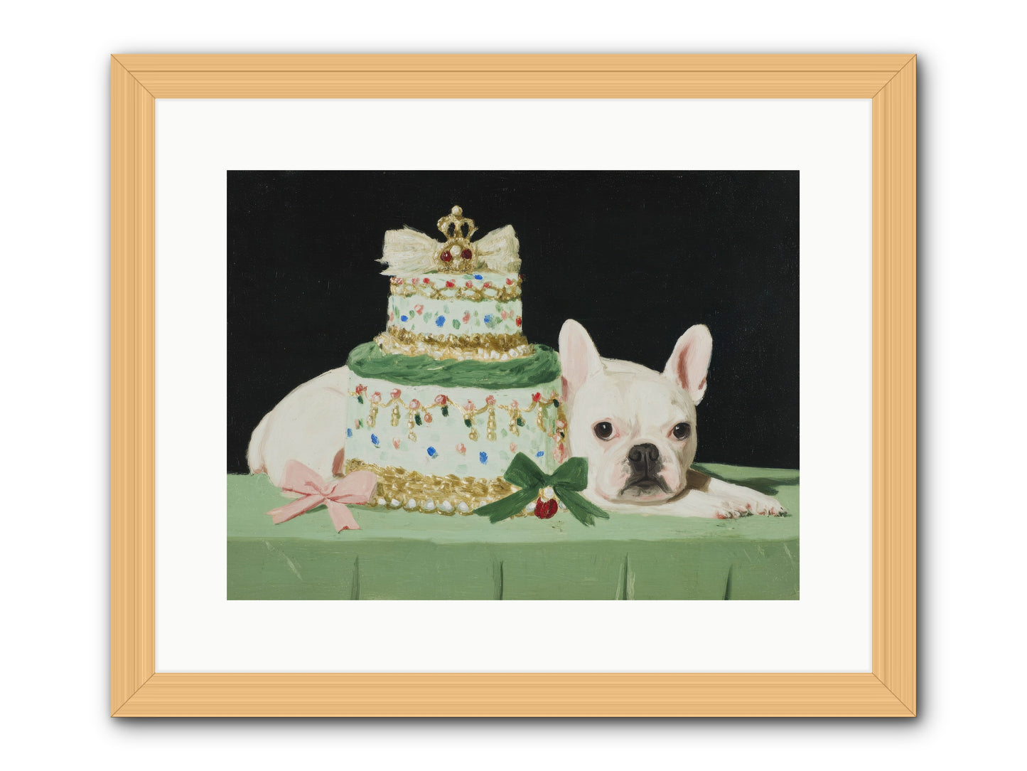 The Smallest Magnificence -- Framed Print - Natural 16x12