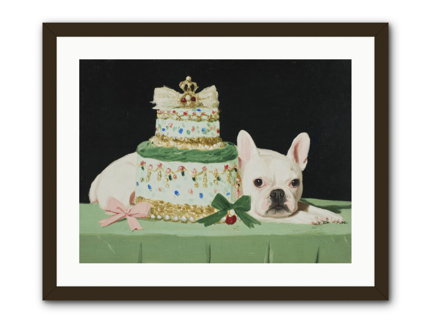 The Smallest Magnificence -- Framed Print - Black 24x18