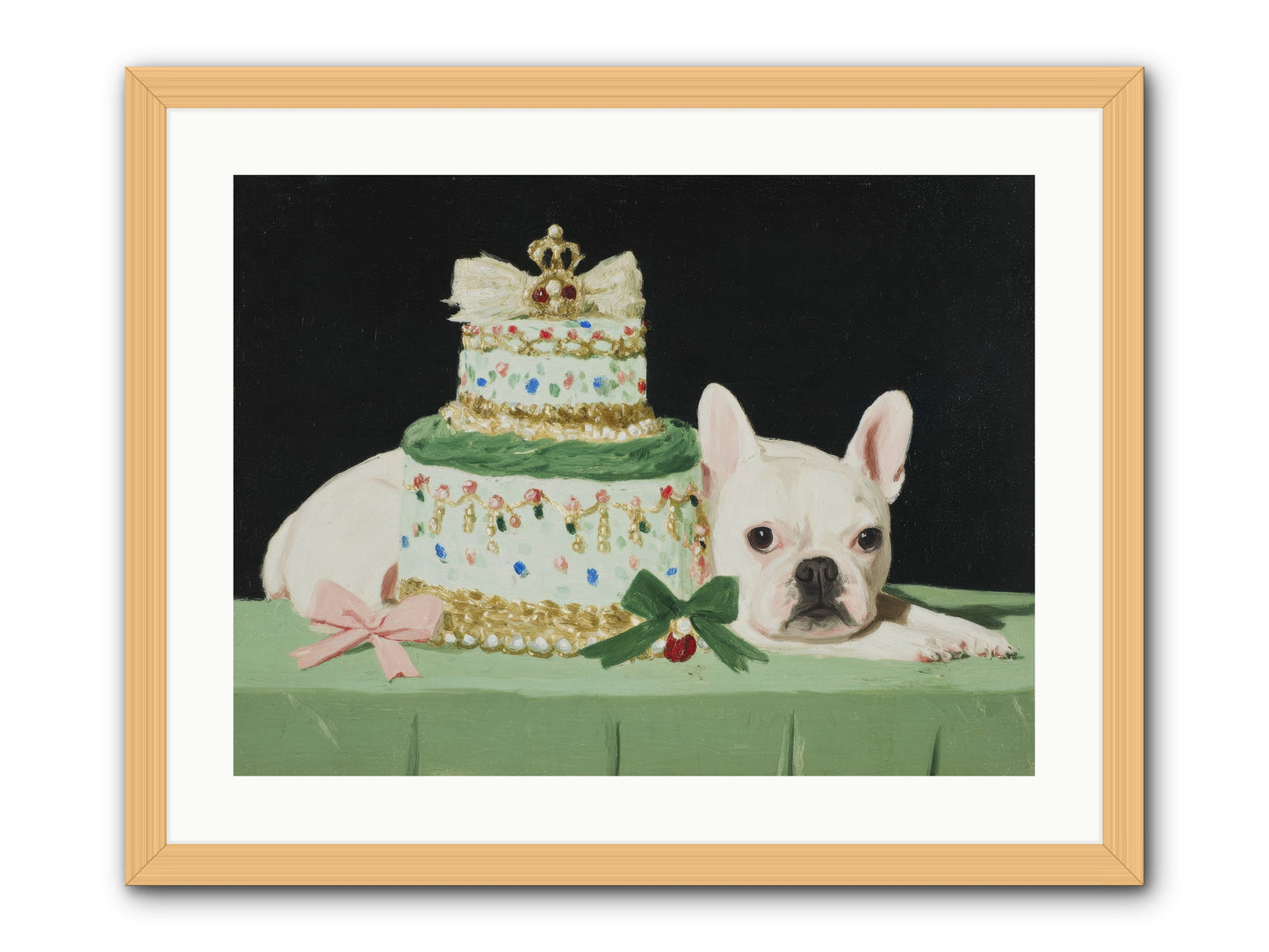 The Smallest Magnificence -- Framed Print - Natural 24x18