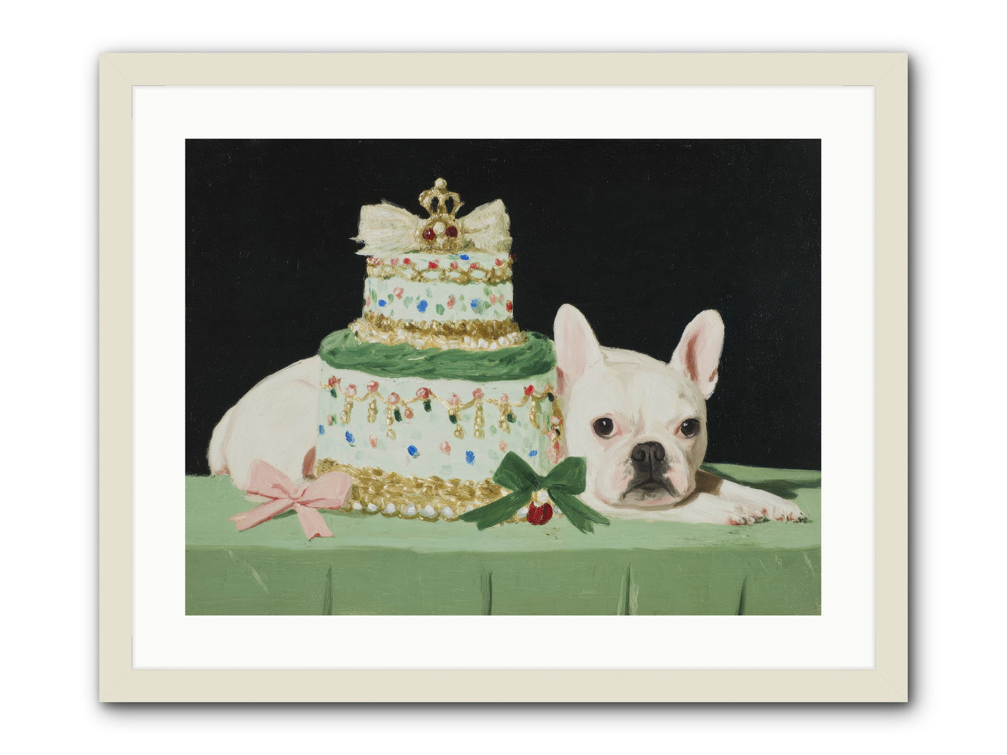 The Smallest Magnificence -- Framed Print - White 24x18