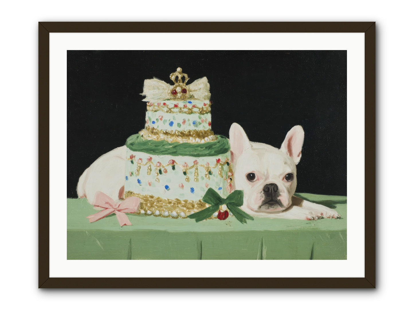 The Smallest Magnificence -- Framed Print - Black 32x24
