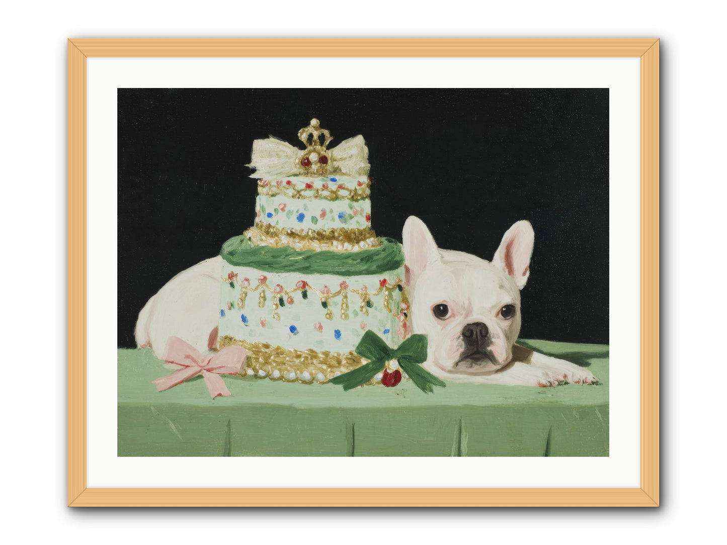 The Smallest Magnificence -- Framed Print - Natural 32x24