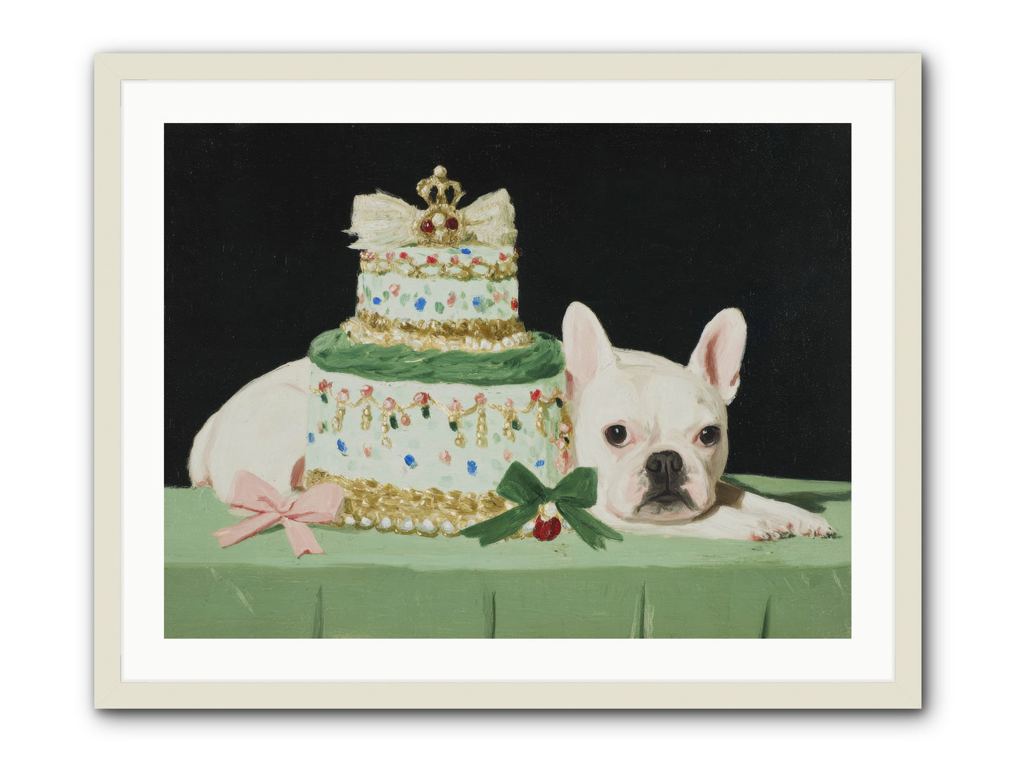 The Smallest Magnificence -- Framed Print - White 32x24