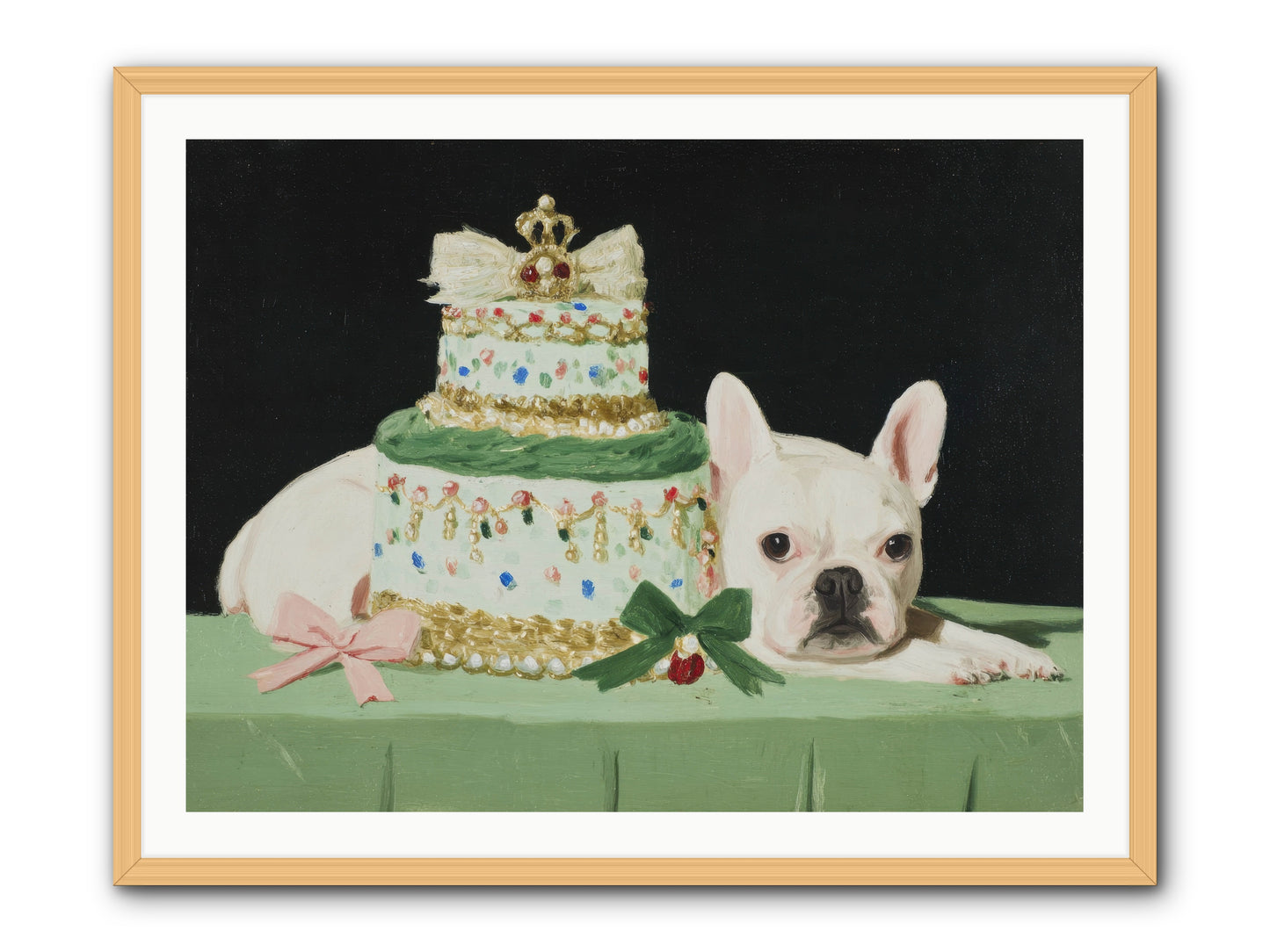 The Smallest Magnificence -- Framed Print - Natural 40x30