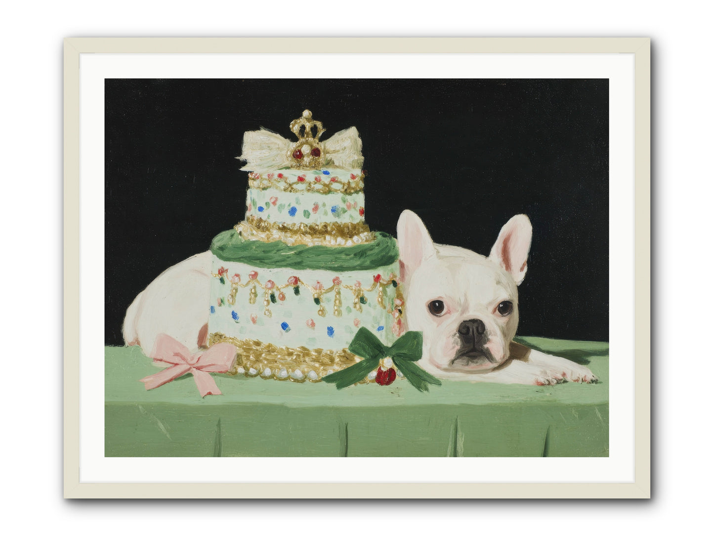 The Smallest Magnificence -- Framed Print - White 40x30