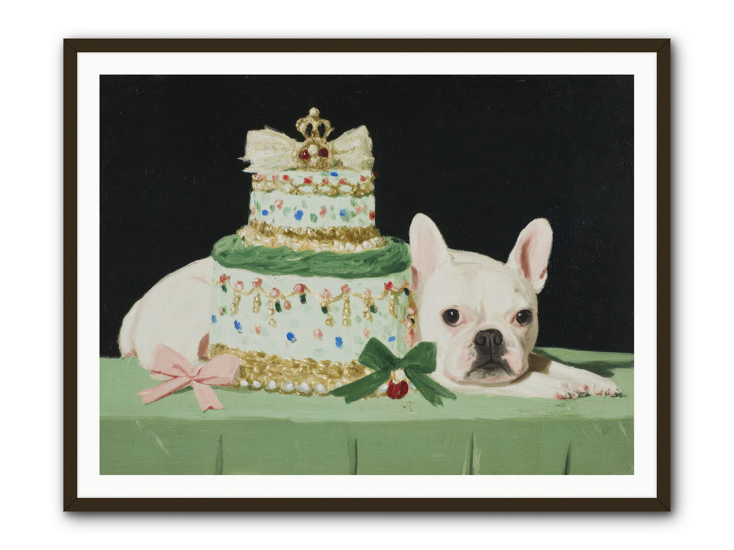 The Smallest Magnificence -- Framed Print - Black 48x36
