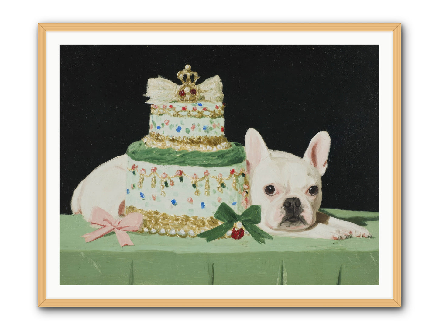The Smallest Magnificence -- Framed Print - Natural 48x36