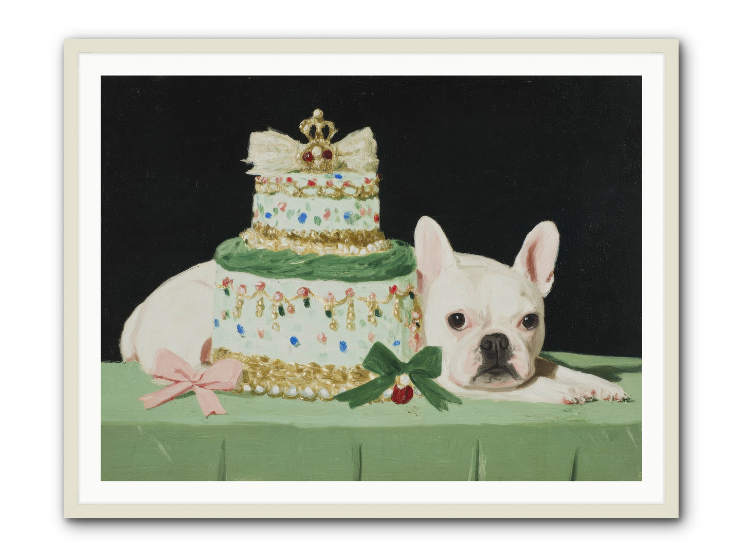 The Smallest Magnificence -- Framed Print - White 48x36
