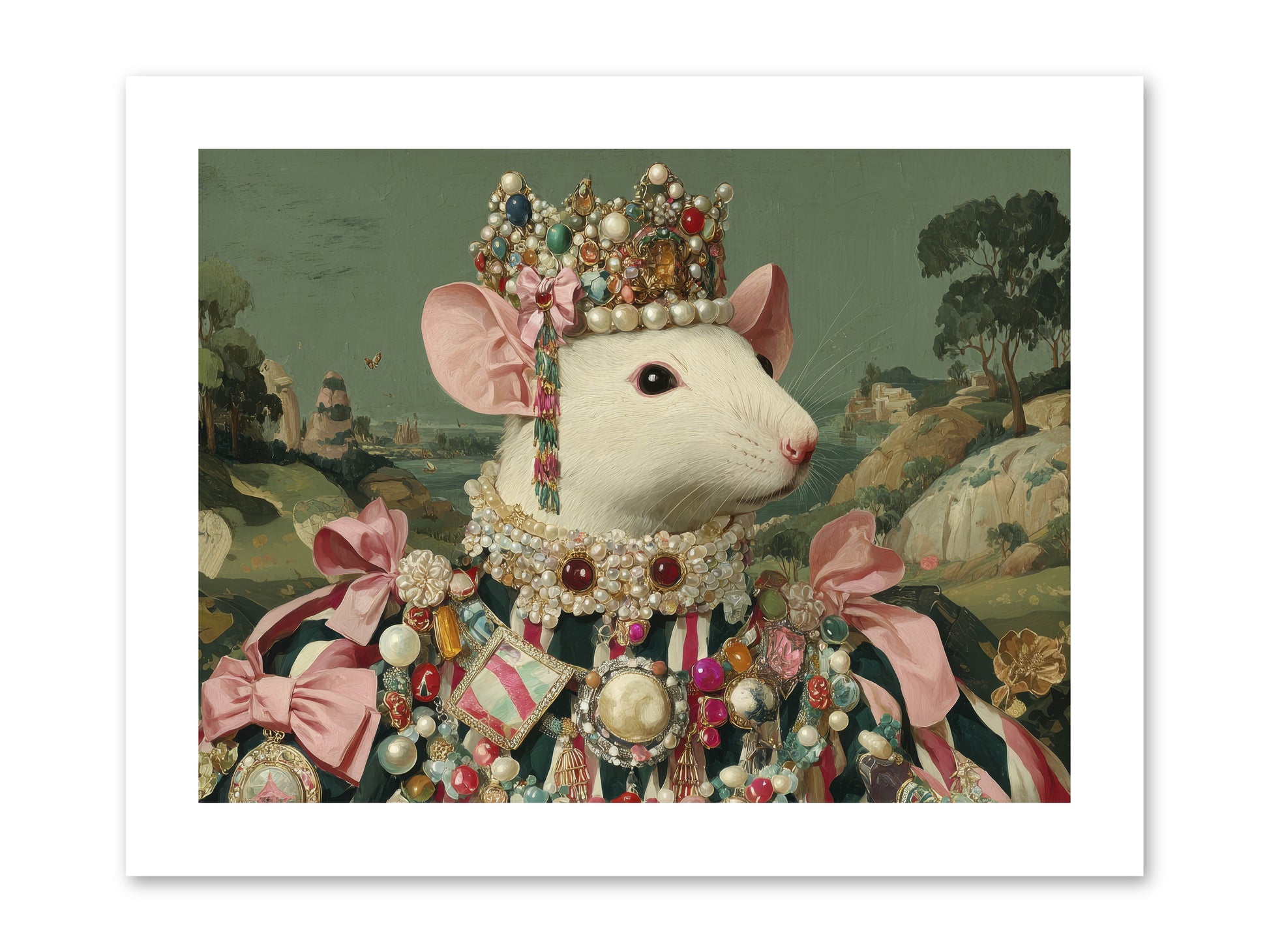 The Smitten Society -- Paper Print 12x9